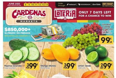 Cardenas (CA, NV) Weekly Ad Flyer June 9 to June 16