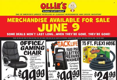 Ollie's Bargain Outlet Weekly Ad Flyer June 9 to June 16