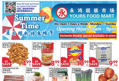 Yours Food Mart Flyer June 10 to 16
