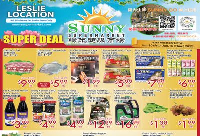 Sunny Supermarket (Leslie) Flyer June 10 to 16