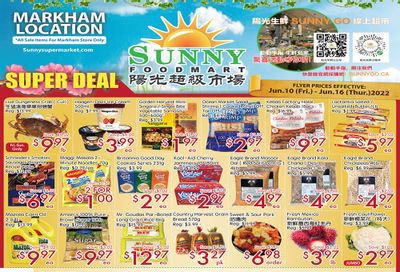 Sunny Foodmart (Markham) Flyer June 10 to 16