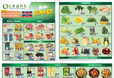 Oceans Fresh Food Market (Brampton) Flyer June 10 to 16