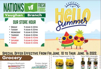 Nations Fresh Foods (Vaughan) Flyer June 10 to 16