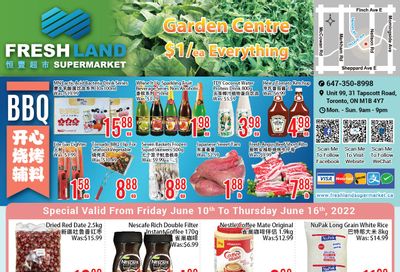 FreshLand Supermarket Flyer June 10 to 16