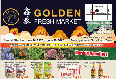 Golden Fresh Market Flyer June 10 to 16