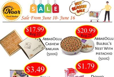 Noor Food Market Flyer June 10 to 16