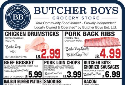 Butcher Boys Grocery Store Flyer June 10 to 16