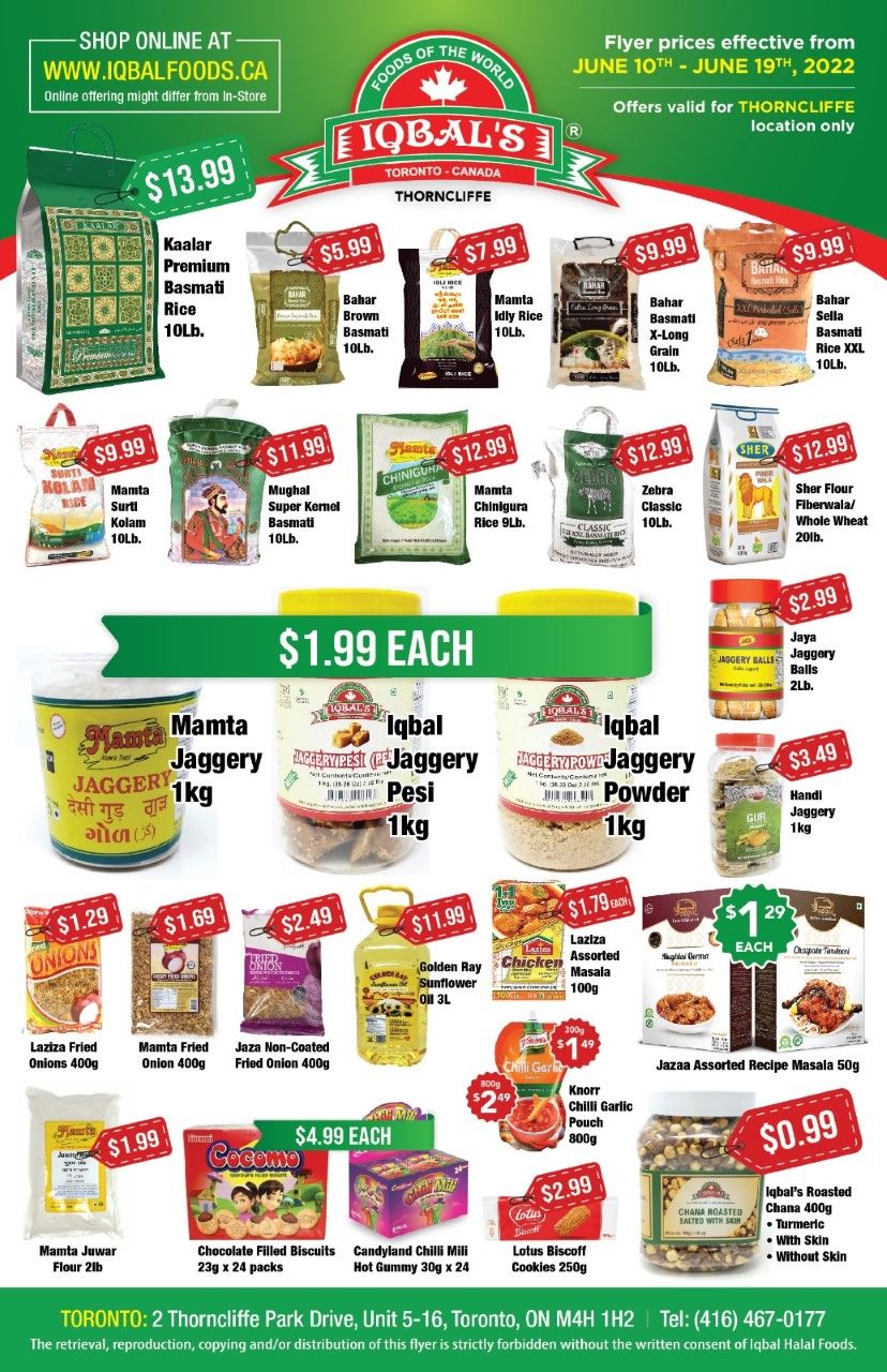 Iqbal Foods Flyer June 10 to 19