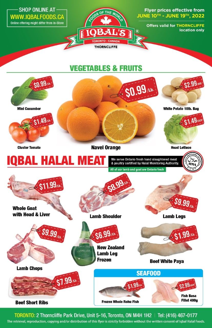 Iqbal Foods Flyer June 10 to 19