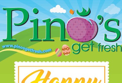 Pino's Flyer April 4 to 17