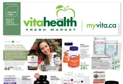 Vita Health Fresh Market Flyer June 3 to 19
