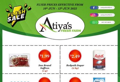 Atiya's Fresh Farm Flyer June 10 to 12