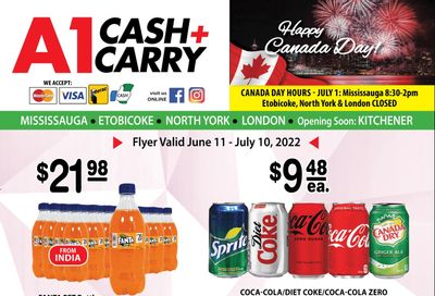 A-1 Cash and Carry Flyer June 11 to July 10