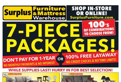 Surplus Furniture & Mattress Warehouse (Winnipeg) Flyer June 13 to 26