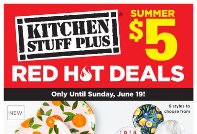 Kitchen Stuff Plus Red Hot Deals Flyer June 13 to 19