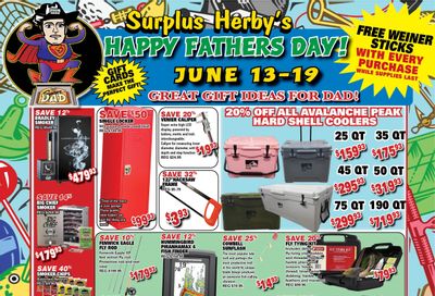 Surplus Herby's Flyer June 13 to 19