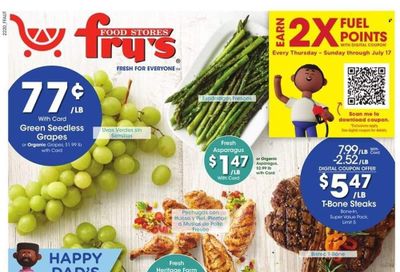 Fry’s (AZ) Weekly Ad Flyer June 14 to June 21