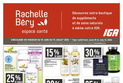 Rachelle Bery Health Flyer June 16 to July 13