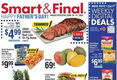 Smart & Final (AZ, CA) Weekly Ad Flyer June 15 to June 22