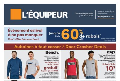 L'Équipeur Flyer June 16 to 22