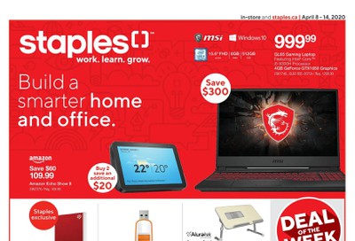 Staples Flyer April 8 to 14