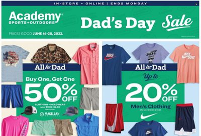 Academy Sports + Outdoors Weekly Ad Flyer June 15 to June 22
