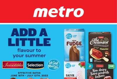 Metro (ON) Add a Little Flavour to Your Summer Flyer June 16 to July 13