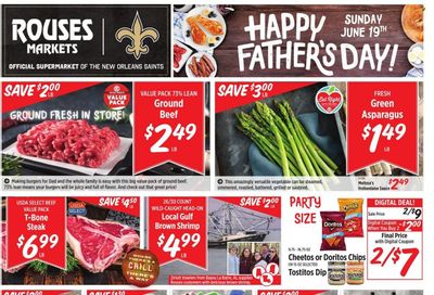 Rouses Markets (AL, LA, MS) Weekly Ad Flyer June 15 to June 22