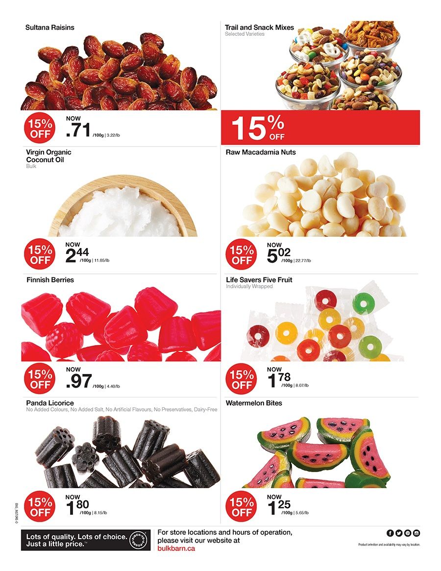 Bulk Barn Flyer June 9 to 15