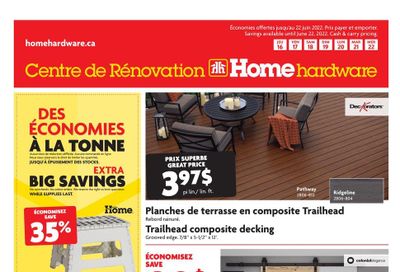 Home Hardware Building Centre (QC) Flyer June 16 to 22