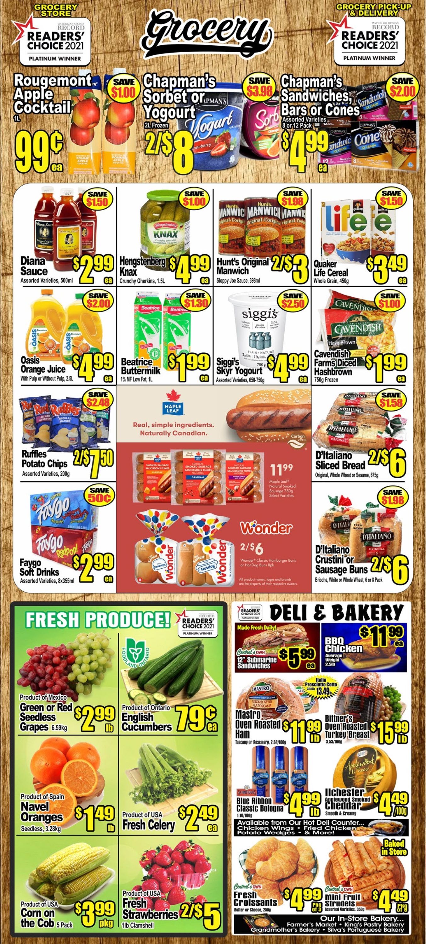 Central Fresh Market Flyer June 16 to 23
