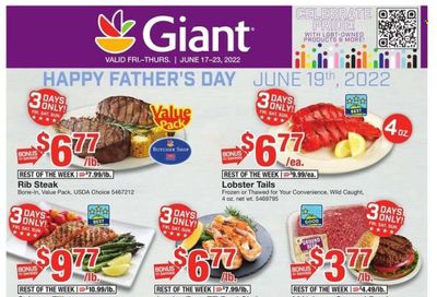 Giant Food (DE, MD, VA) Weekly Ad Flyer June 16 to June 23