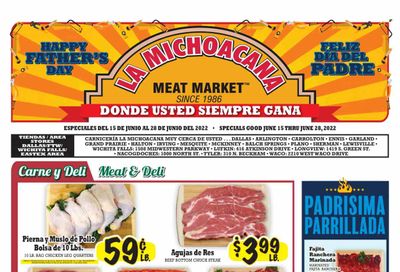 La Michoacana Meat Market (TX) Weekly Ad Flyer June 16 to June 23