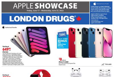 London Drugs Apple Showcase Flyer June 17 to 22