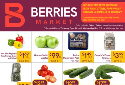 Berries Market Flyer June 16 to 22