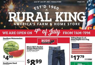 Rural King Weekly Ad Flyer June 16 to June 23
