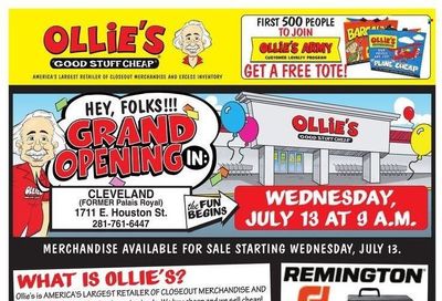 Ollie's Bargain Outlet Weekly Ad Flyer June 16 to June 23