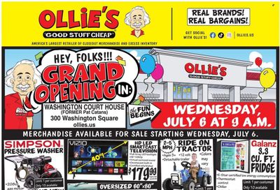 Ollie's Bargain Outlet Weekly Ad Flyer June 16 to June 23