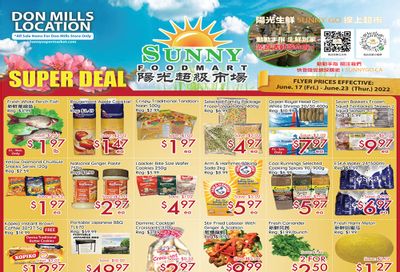 Sunny Foodmart (Don Mills) Flyer June 17 to 23