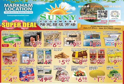 Sunny Foodmart (Markham) Flyer June 17 to 23