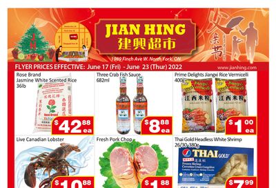 Jian Hing Supermarket (North York) Flyer June 17 to 23