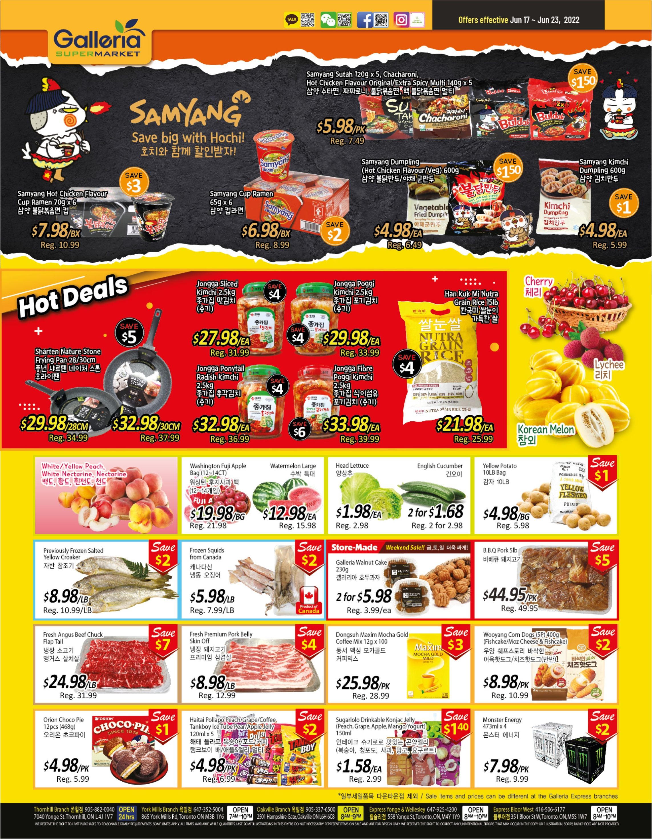 Galleria Supermarket Flyer June 17 to 23