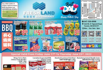 FreshLand Supermarket Flyer June 17 to 23