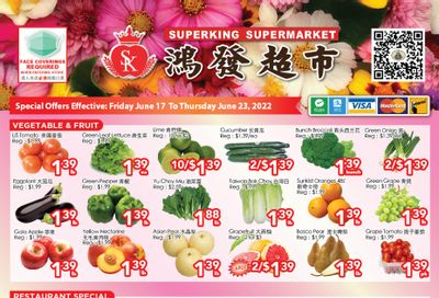 Superking Supermarket (North York) Flyer June 17 to 23