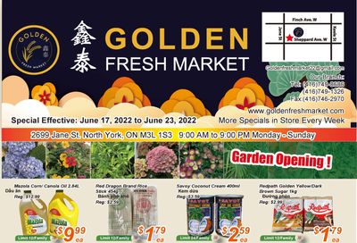 Golden Fresh Market Flyer June 17 to 23