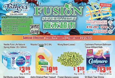 Fusion Supermarket Flyer June 17 to 23