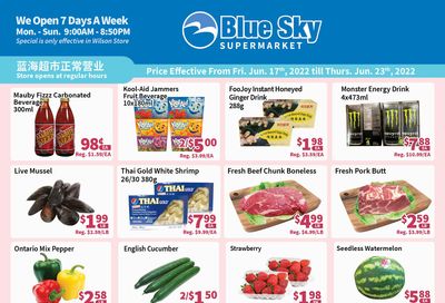 Blue Sky Supermarket (North York) Flyer June 17 to 23