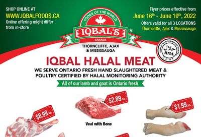 Iqbal Foods Flyer June 16 to 19