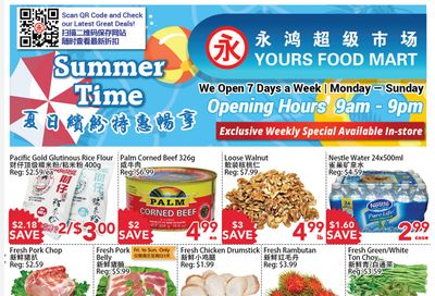 Yours Food Mart Flyer June 17 to 23