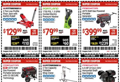 Harbor Freight Weekly Ad Flyer June 20 to June 27